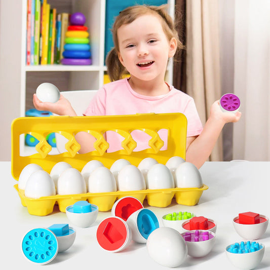Frühen Bildung Montage Spielzeug Passenden Eier