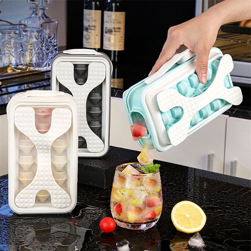 Eiswürfel-Form-Eismaschine-Flasche Eiswürfel-Flasche, kreativer Eisball, Diamant-Curling, Sommer-Küchen-Gadgets