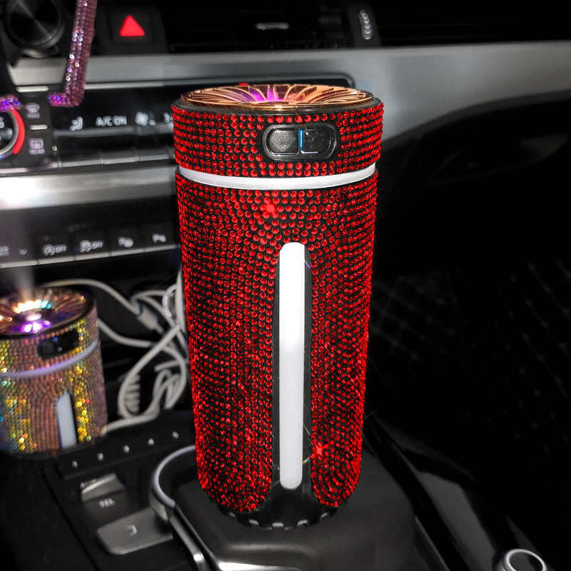 Auto Luftbe feuchter Bling LED-Licht Ätherische Öle Diffusor 300ml Lufter frischer für Auto Home Office Zubehör