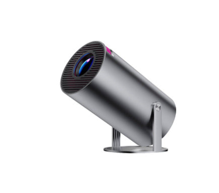 Tragbarer Projektor kleiner gerader Projektor für den Heimgebrauch Tragbarer Projektor 180 Grad Projektions winkel Automatischer Fokus