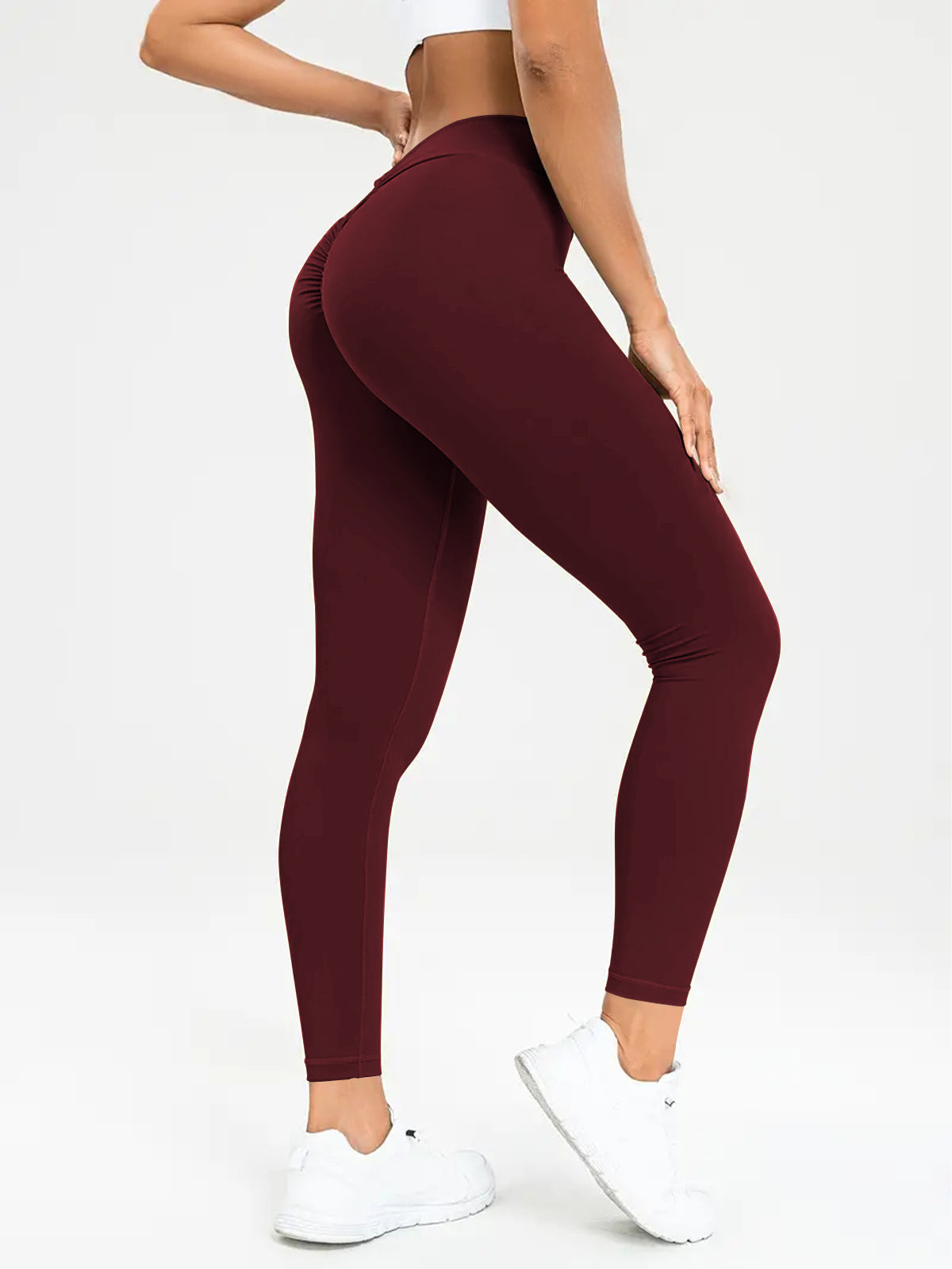 Yoga-Hosen mit hoher Taille für Frauen